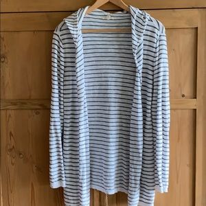 Eileen Fisher linen and cotton cardigan